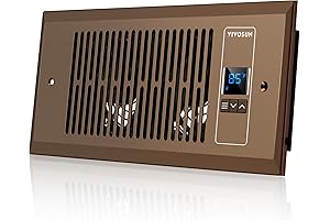 VIVOSUN Quiet Register Booster Fan 4"x10": A Smart Upgrade for Your Home Comfort