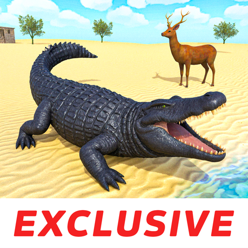 Wild Crocodile Jungle Family Survival Simulator Game