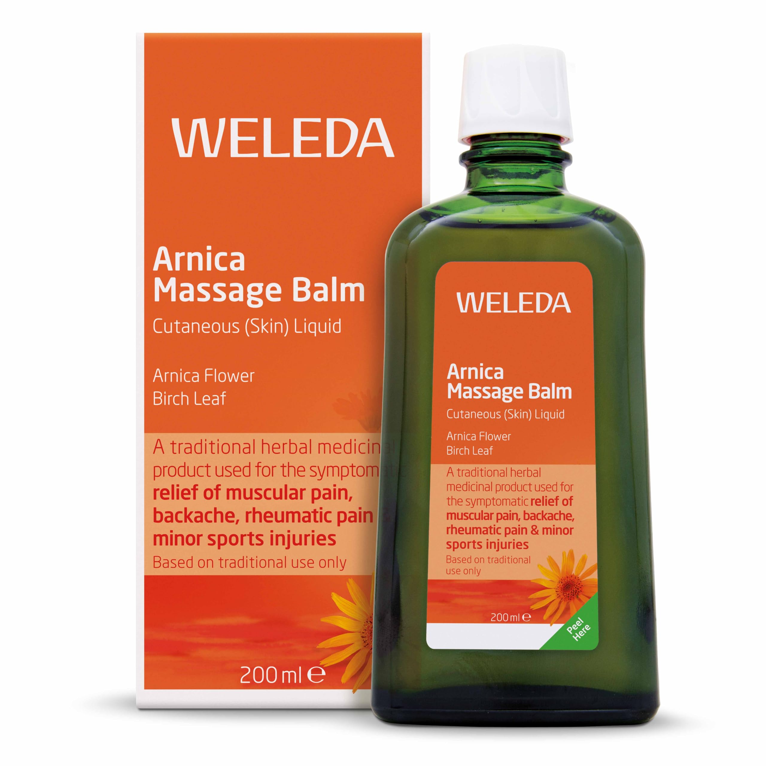 WeledaArnica Massage Balm, Bruising & Swelling, Rheumatic & Muscular Pain, Traditional Herbal Remedy, Natural & Organic, Vegan, 200 mlNatrue