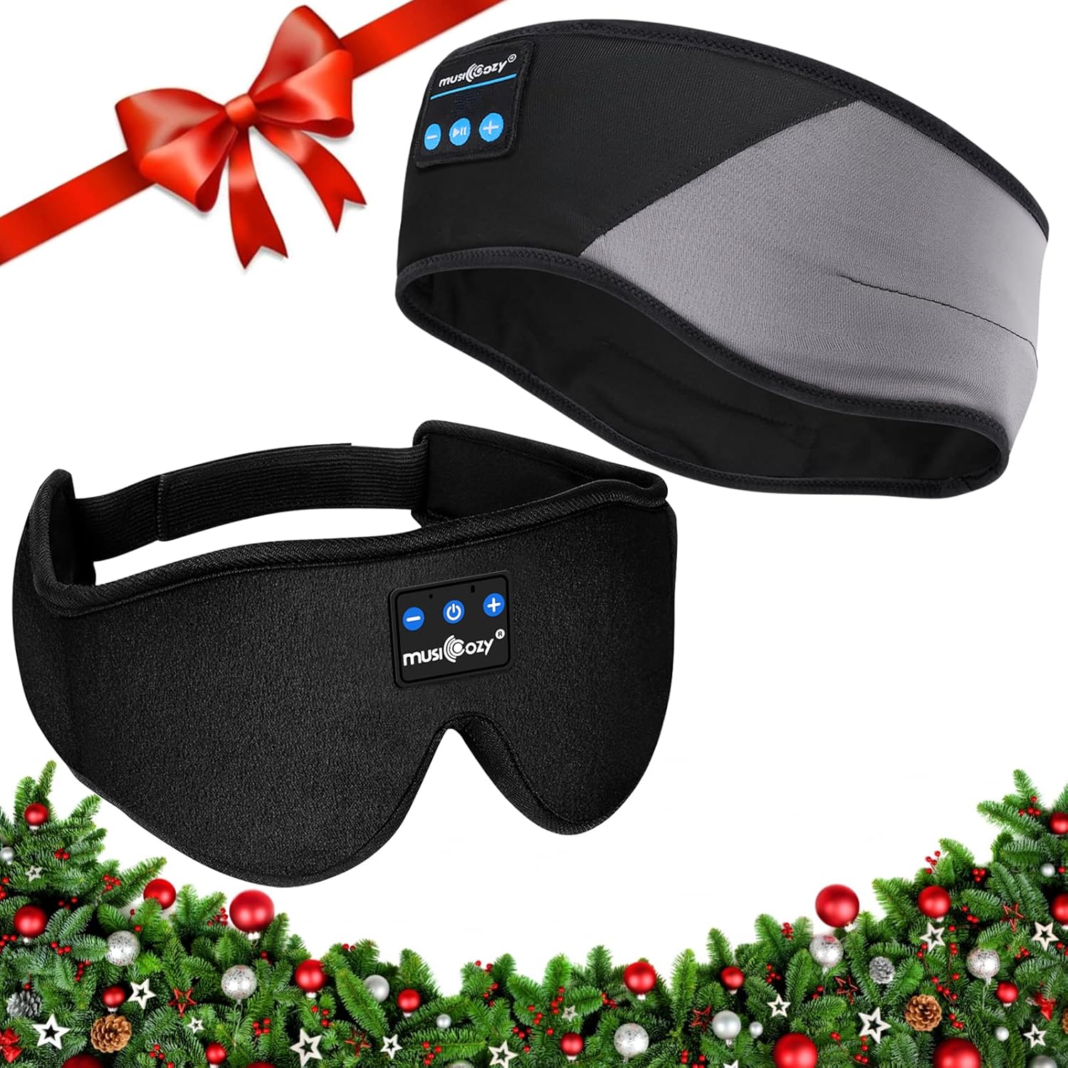 MUSICOZY Sleep Headphones Bluetooth Headband Sleeping