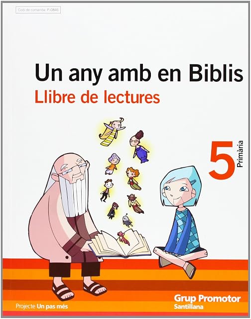 Portada de Lectures Any amb en Bibli 5º Primaria Ed 2006 Catala