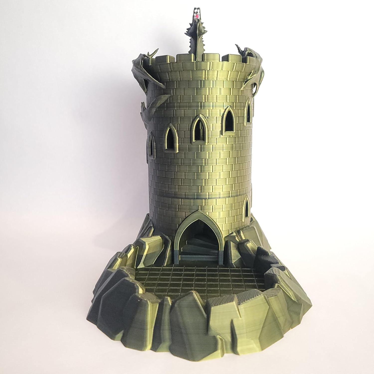 Holographic Dice Roller Tower for Dungeons and Dragons D&D Tabletop Game RPG Game