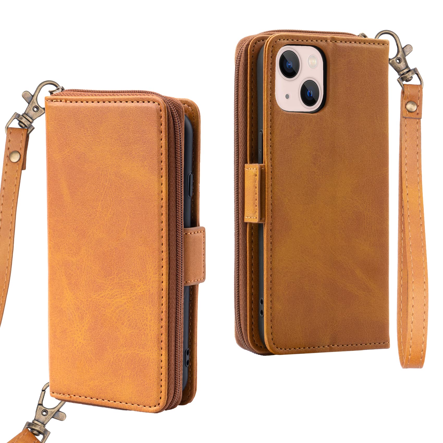 Amazon.co.jp: iPhone 15 plus ケース 手帳型 多財布デザイン 