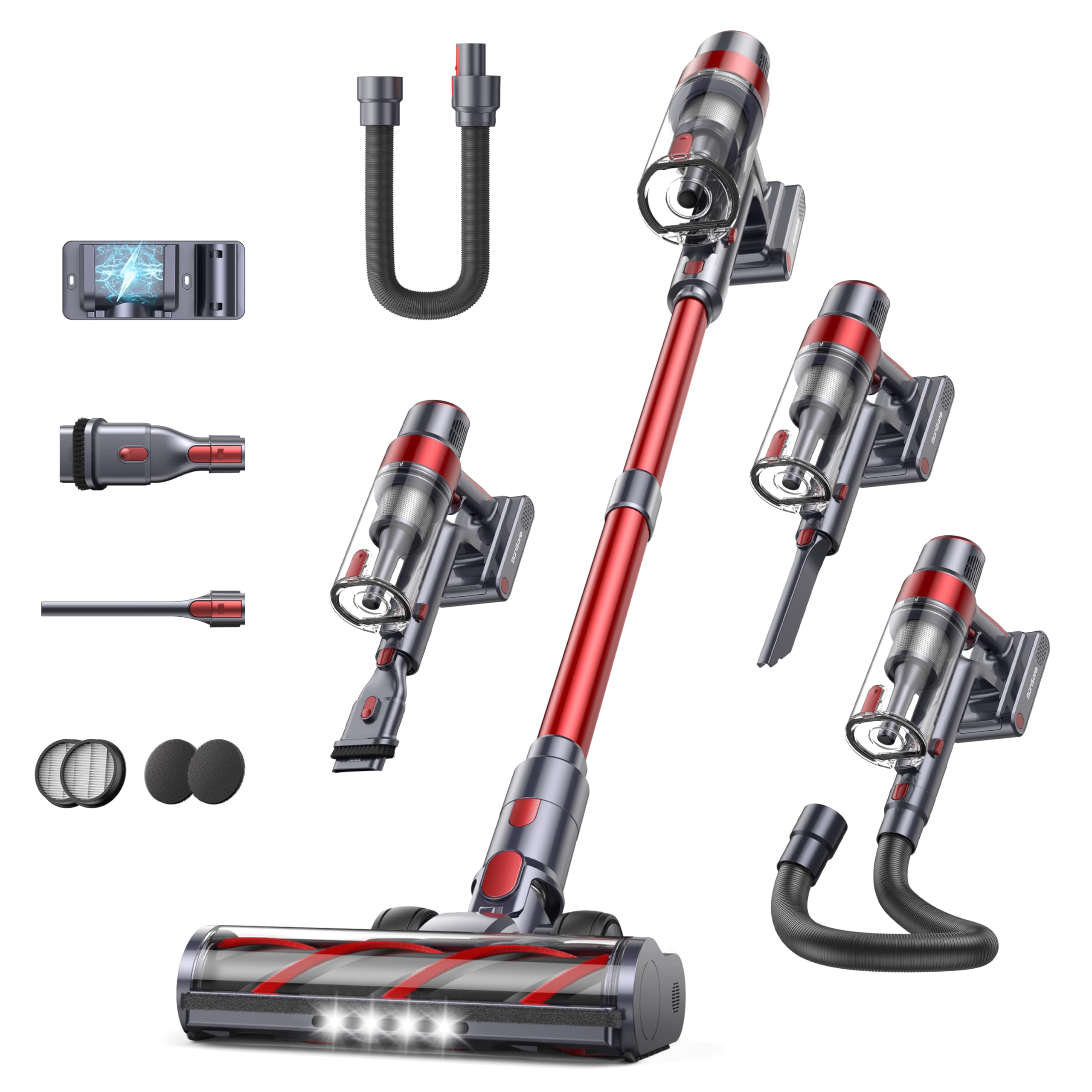 SunSare Cordless Vacuum Cleaner, 50KPa/600W, 65 Review – Best Value for Money?