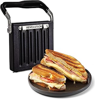Revolution Panini Press accessory for toasters. Make paninis, melts, quesadillas and more in your toaster.