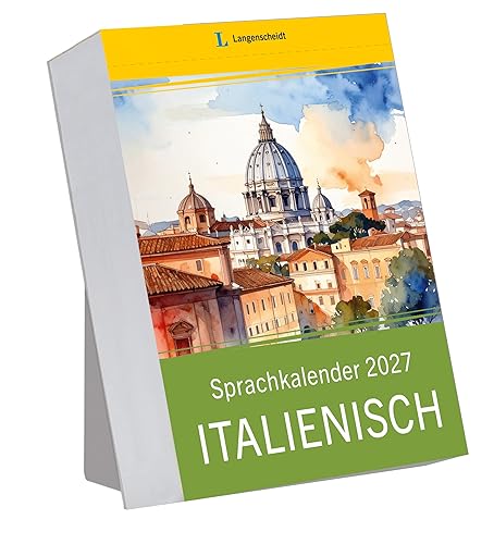 Langenscheidt Sprachkalender Italienisch 2027: Tagesabreißkalender