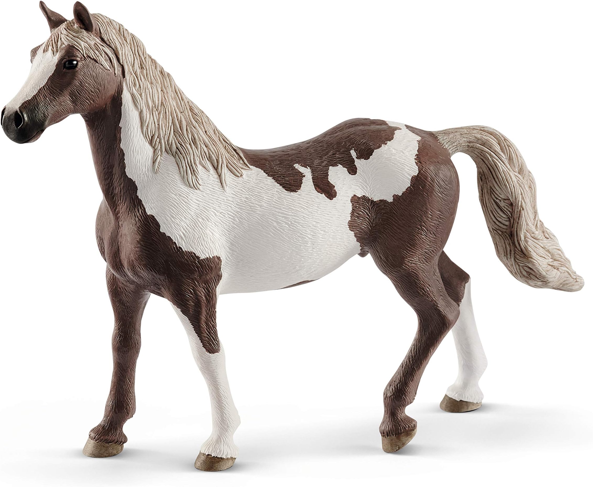 Schleich Horse Club - Paint Horse Gelding Toy Figurine - Kids 5+ | 13885