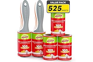 Ultimate Lint Removal Solution: Konizy 525-Sheet Mega Value Set