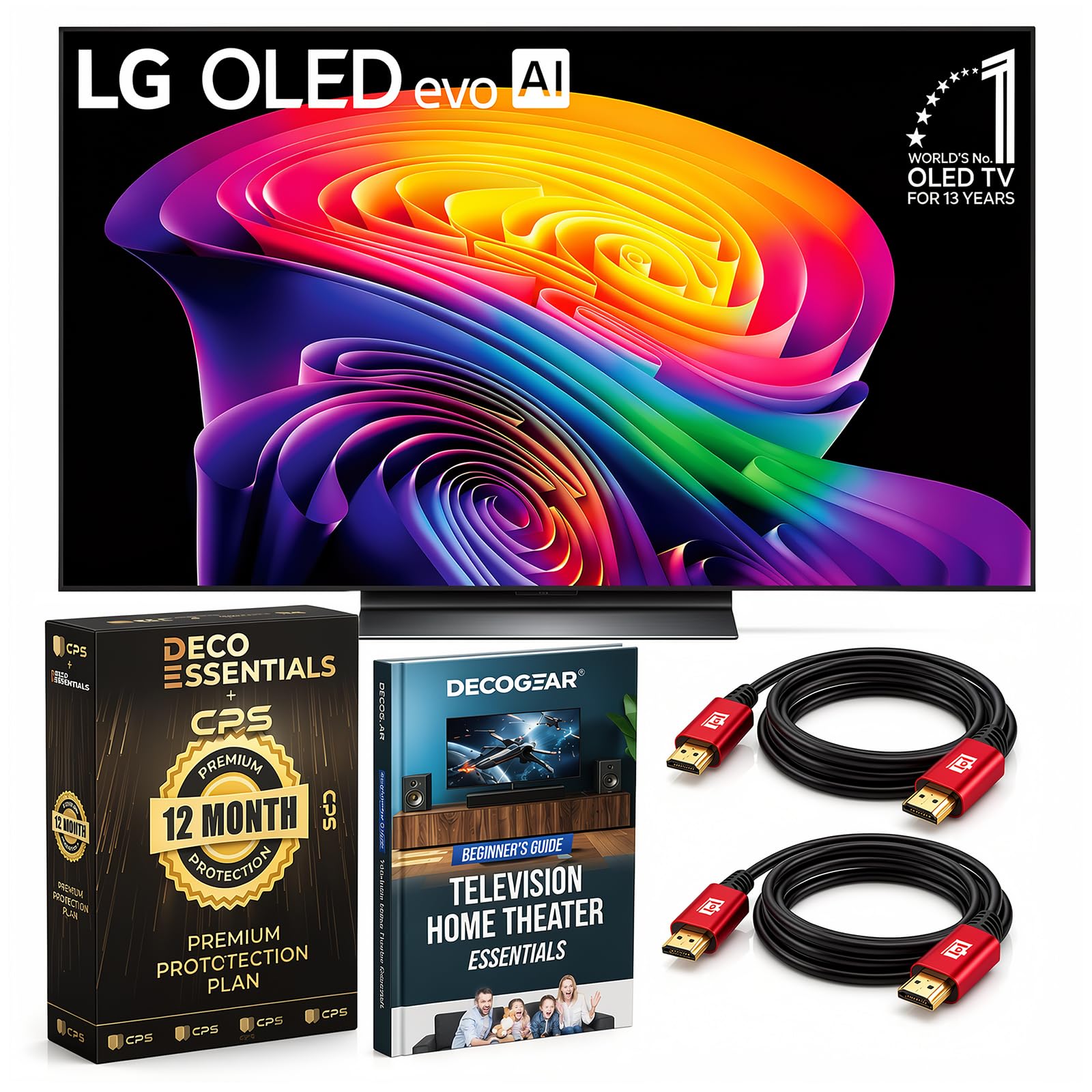 LG 55-Inch OLED evo AI 4K C6 Series Smart TV