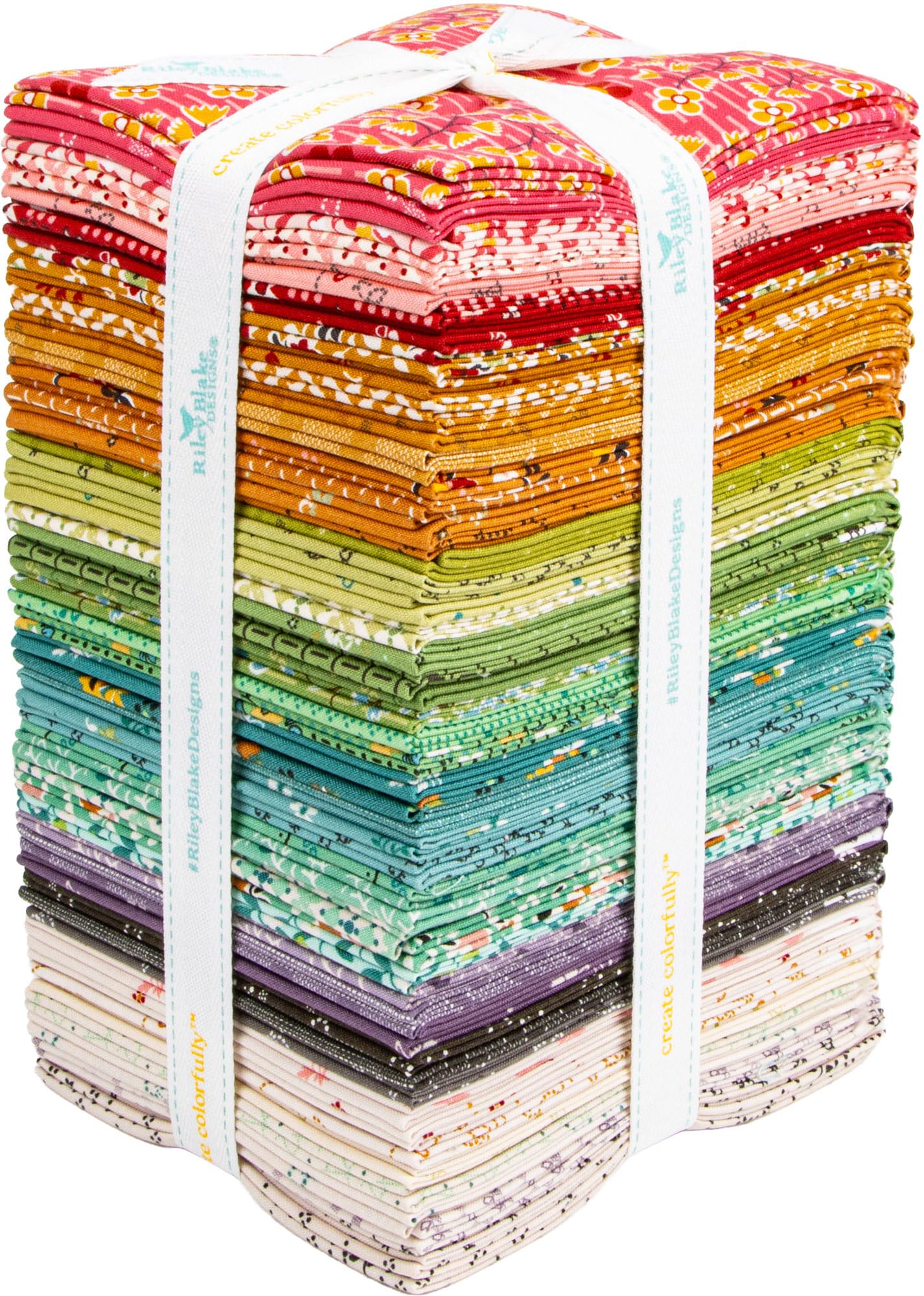 Lori Holt Gentler Times 51 Fat Quarters Riley Blake Designs FQ-16470-51