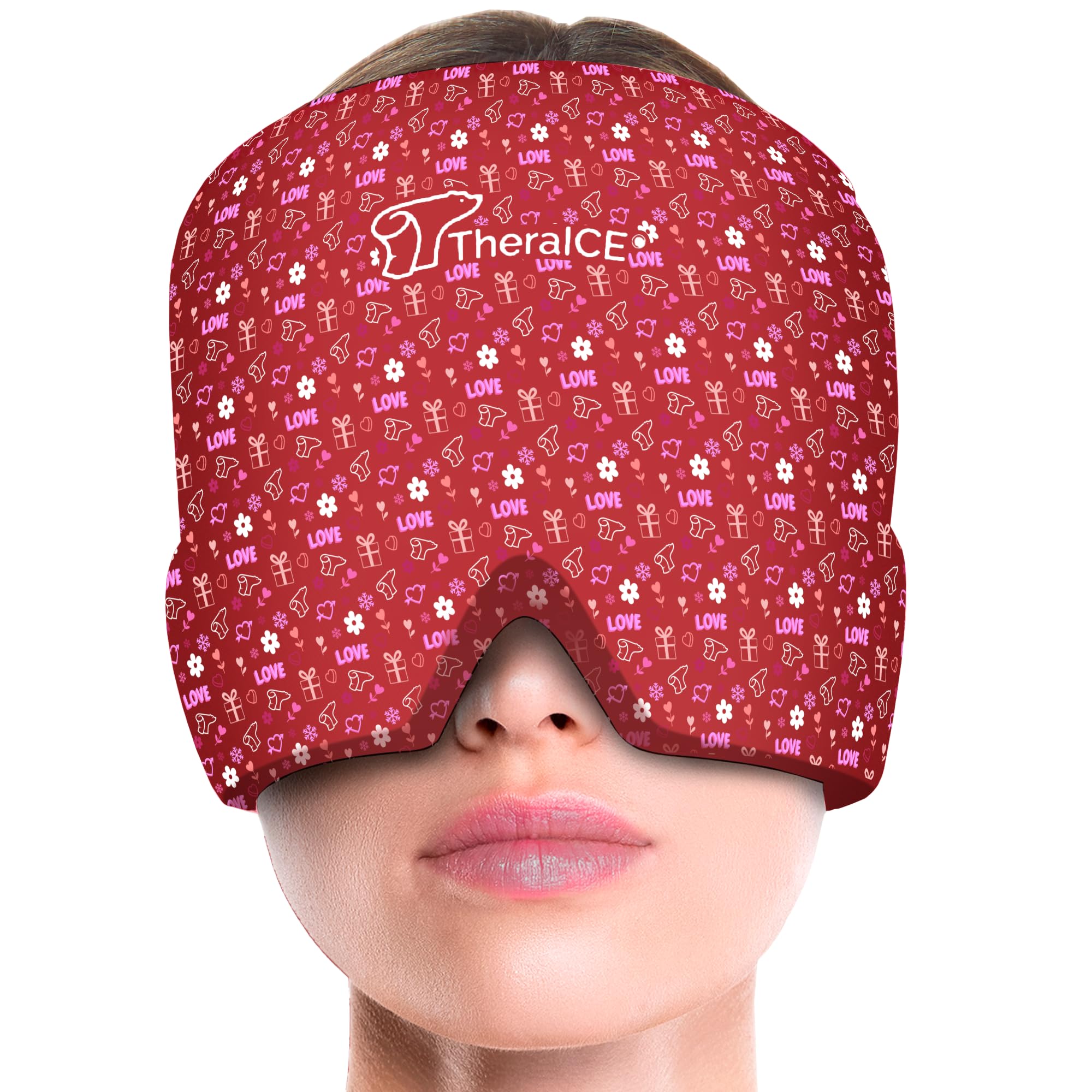 TheraICE Migraine Relief Cap, Headache Hat Ice Pack Mask, Cooling Head Wrap — Amazon image 12