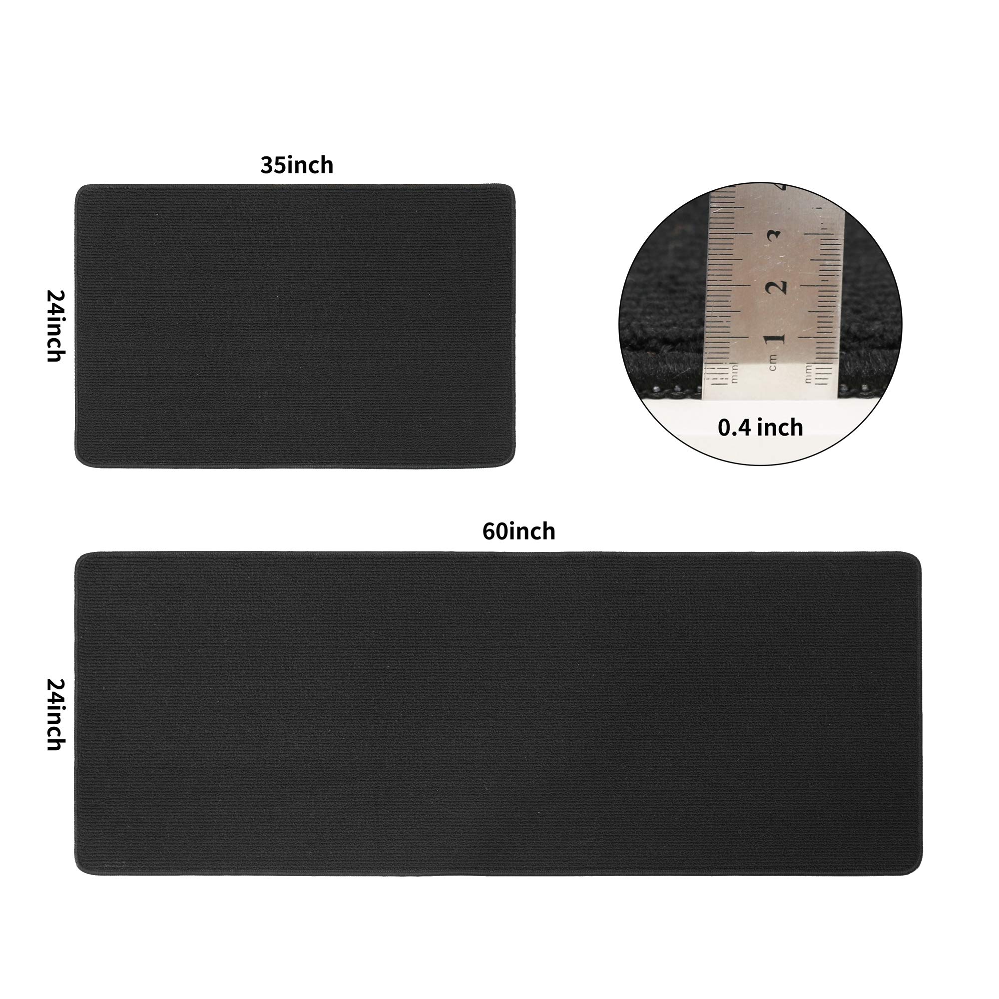 24x35 Rug Snapklik.com : COSY HOMEER 24x35 Inch/24X60 Inch Kitchen Rug Mats Made ...