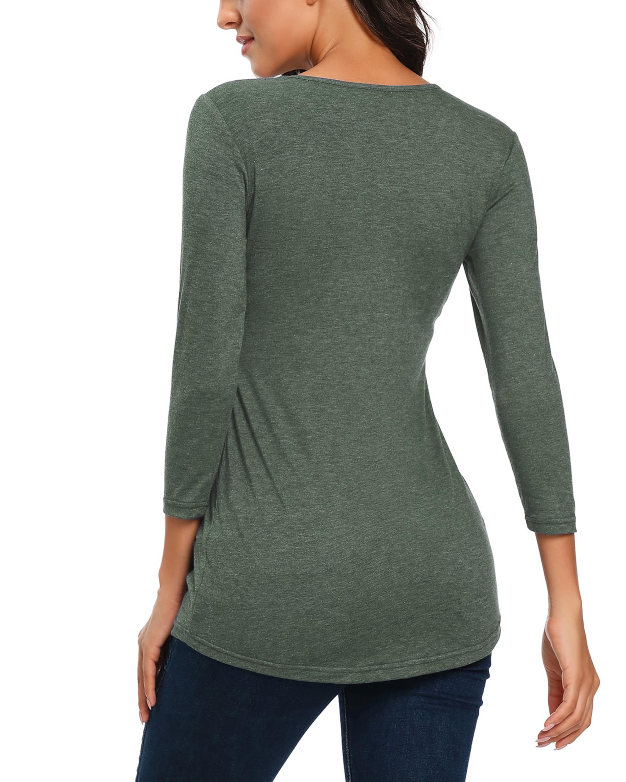 T-shirt d'allaitement à manches courtes pour femme