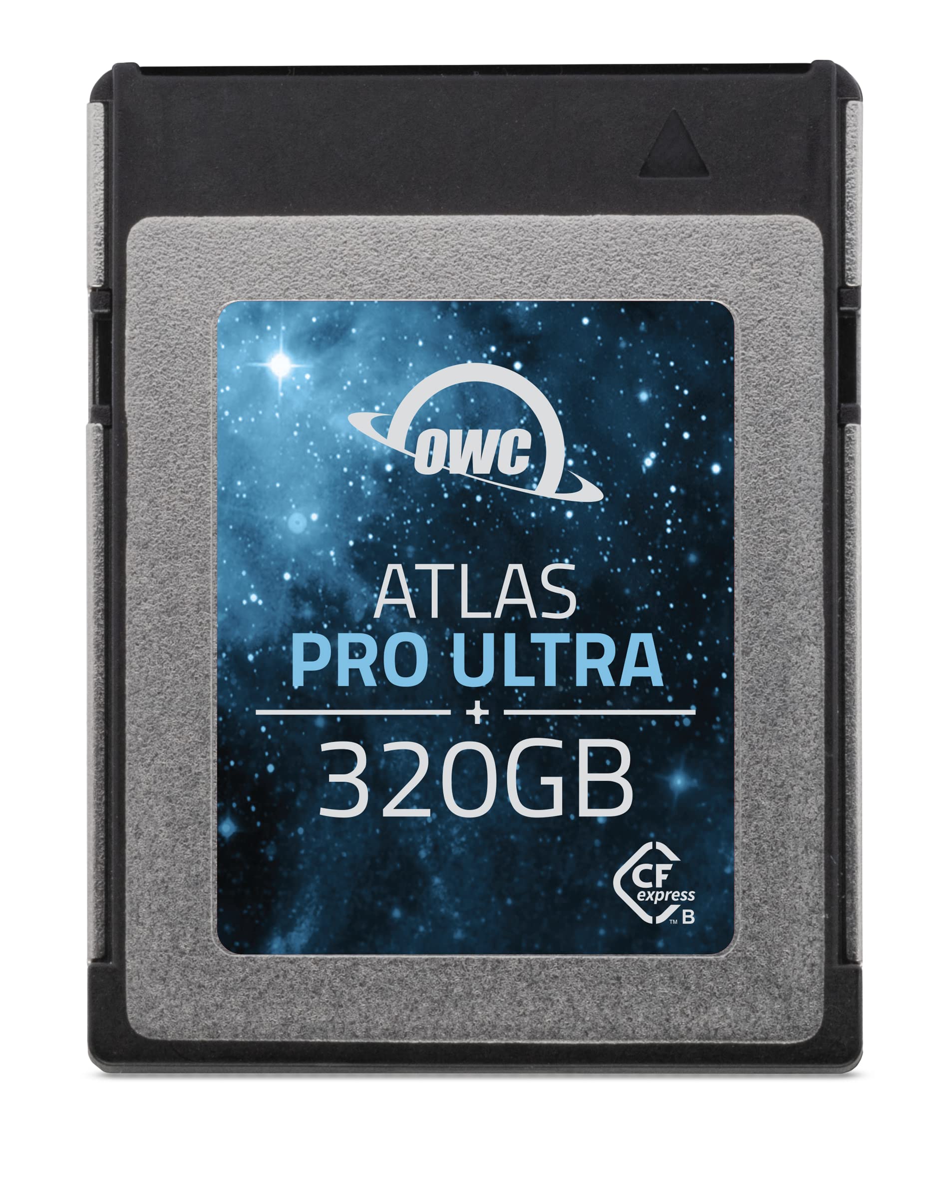 OWC Scheda CFexpress tipo B Atlas Pro Ultra da 320 GB, CFX alta capacità qualità professionale, immagine RAW super veloce e acquisizione video di qualità cinematografica fino a 8K - OWCCFXB2PU0320