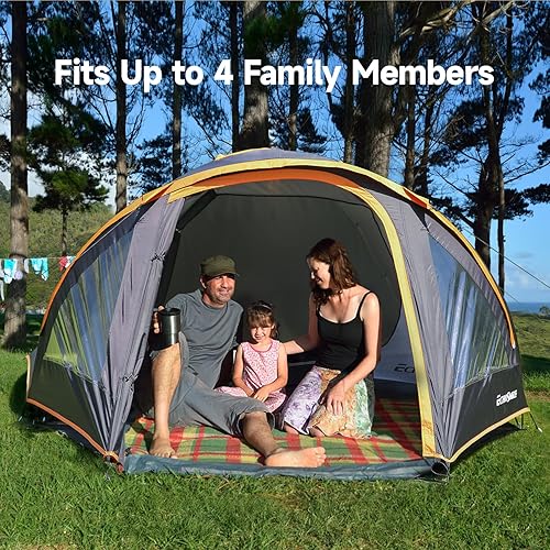 Miniatura 2 de EchoSmile Camping Tent for 2-3 Person, Waterproof Dome Tent with Vestibule, Ultralight Easy Setup for Outdoor Camping, 3 Season