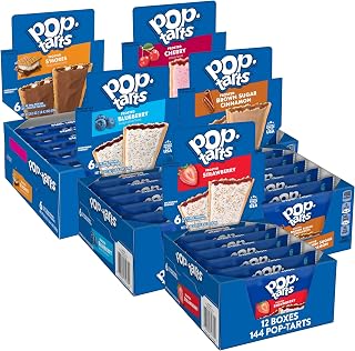 Toaster Pastries, Breakfast Foods, Kids Snacks, Variety Pack (144 Pop-Tarts)