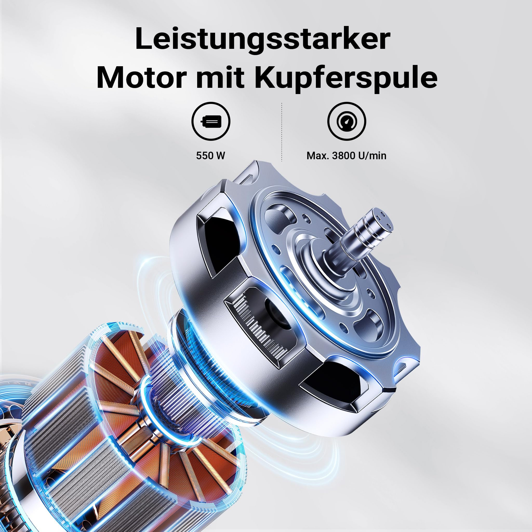 Wiltec Drechselbank 550 W mit variabler Drehzahl 650-3800 U/min, Drechselmaschine mit Planscheibe, Drehbank für Holz bis 457 mm Länge