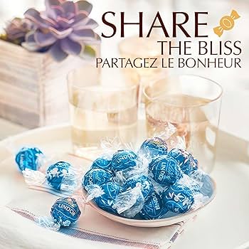 Lindt LINDOR Milk Caramel Sea Salt Chocolate Truffles, 150