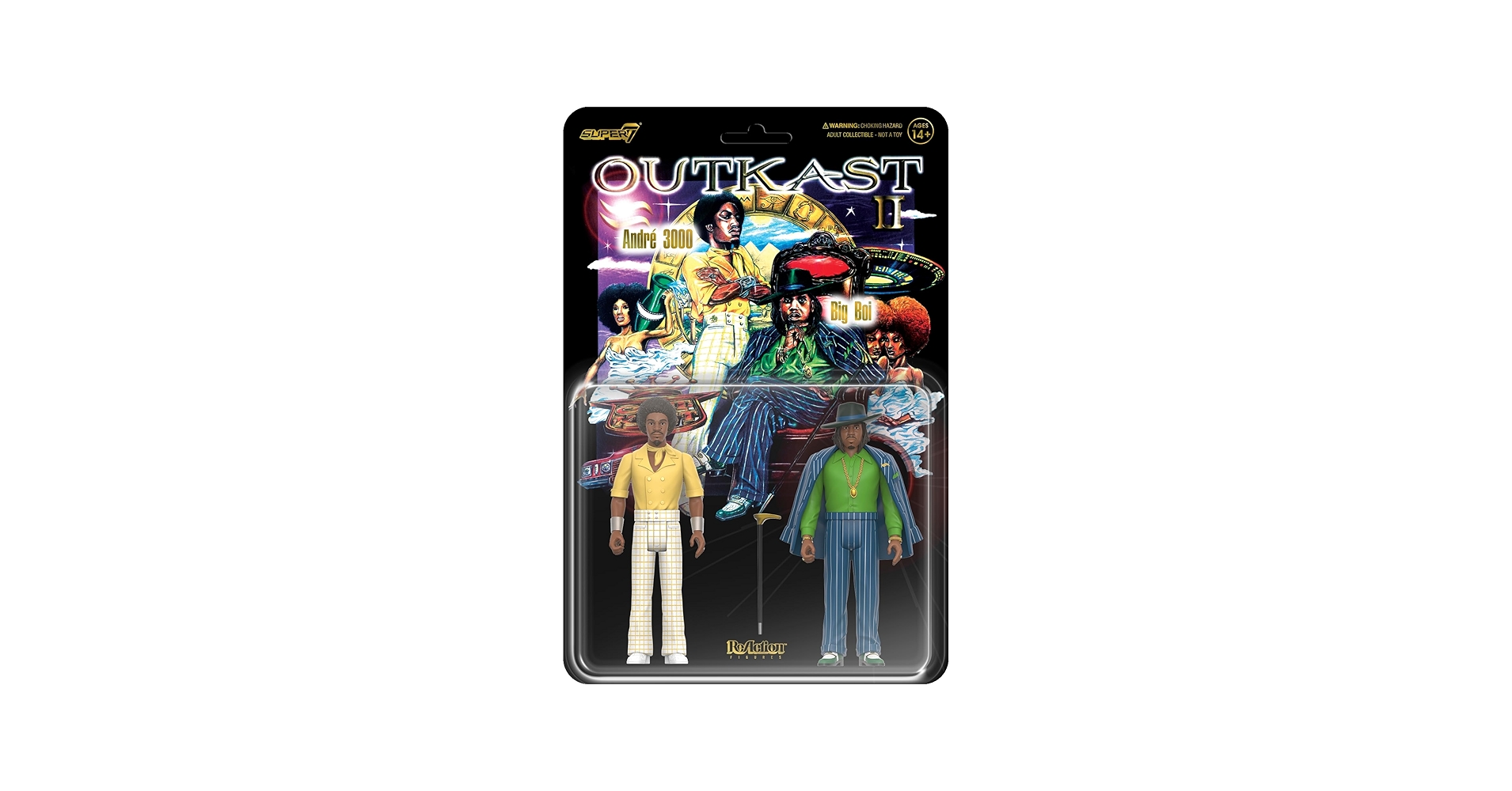レア商品　希少　OUTKAST BIG BOI & ANDRE 3000 セット Outkast (Big Boi & Andre 3000) - Action Figures