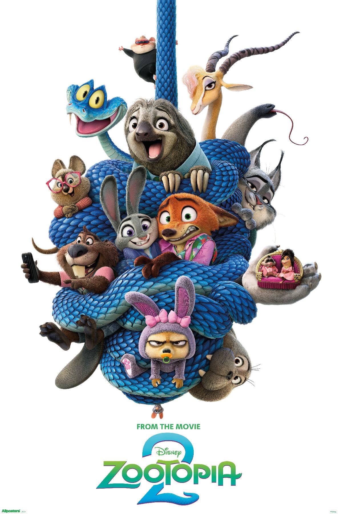 Amazon.com: Disney Zootopia 2 (2025) - Group One Sheet Wall Poster