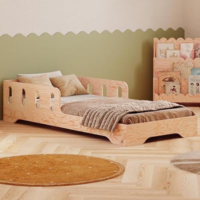 smartwood Cama Montessori 80x160 cm de Madera Certificada