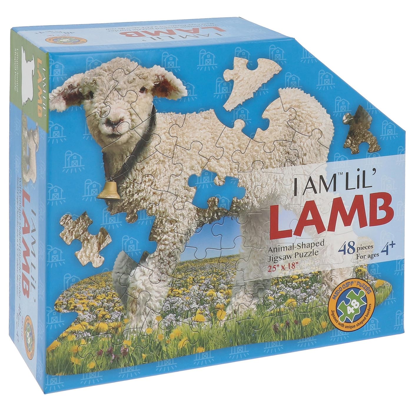 Amazon.com: Madd Capp: I Am Lil' Lamb - 48 Piece Puzzle - Kids
