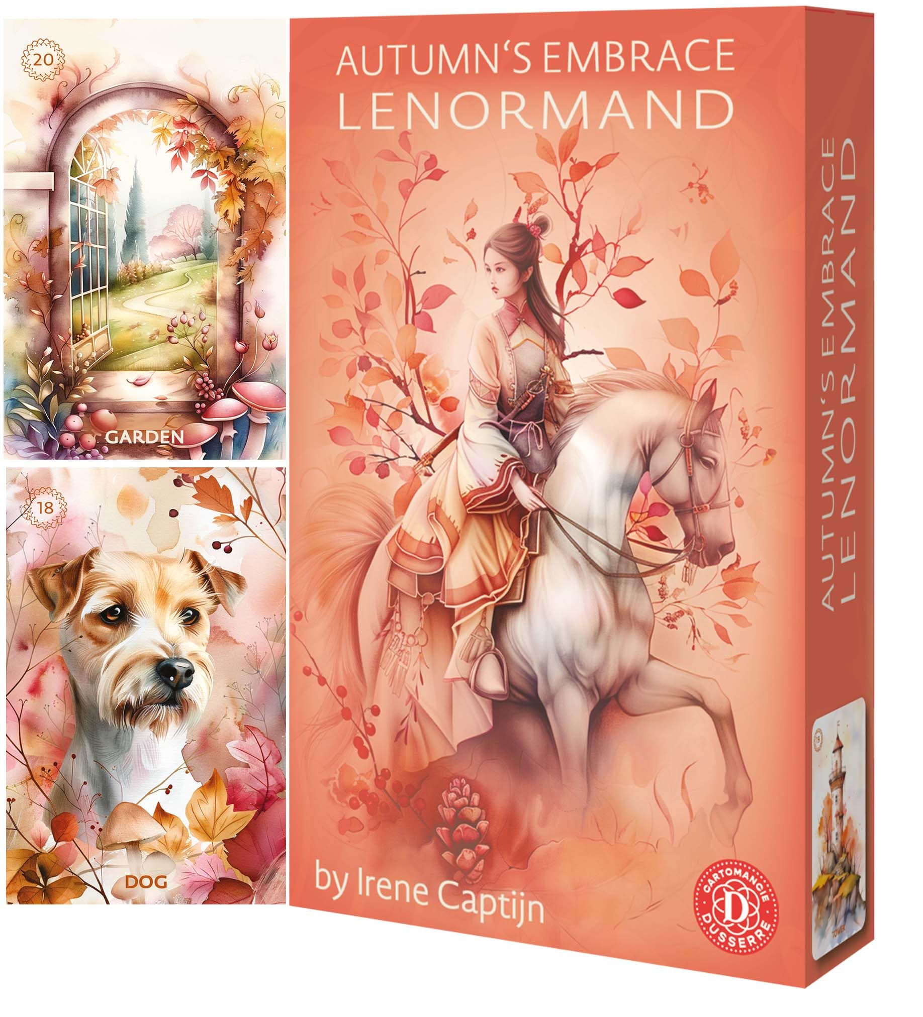 Dusserre Autumn´s Embrace Lenormand GB - 38 Lenormand cards and booklet (English)