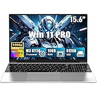 2026 Computer portatile 16GB RAM 512GB SSD Notebook 15,6 pollici pc portatile M3