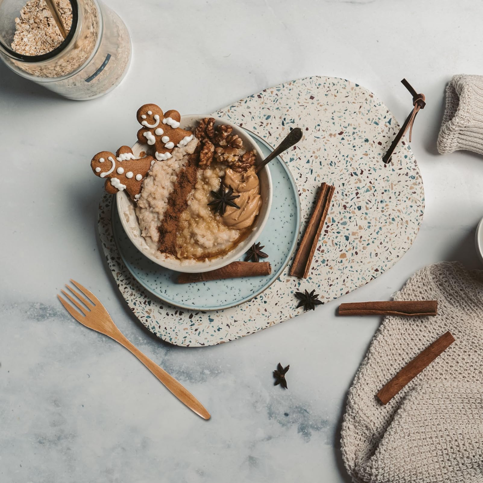 Alipis Smooth Wooden Forks for Stir-frying 4pcs Kitchen Gadgets Kitchen Cookware