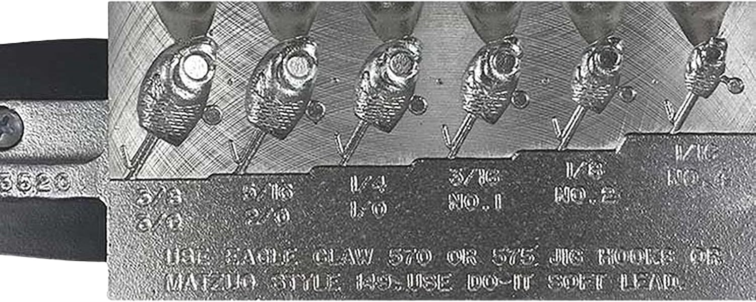 Do It Molds Diner Shiner Jighead Mold