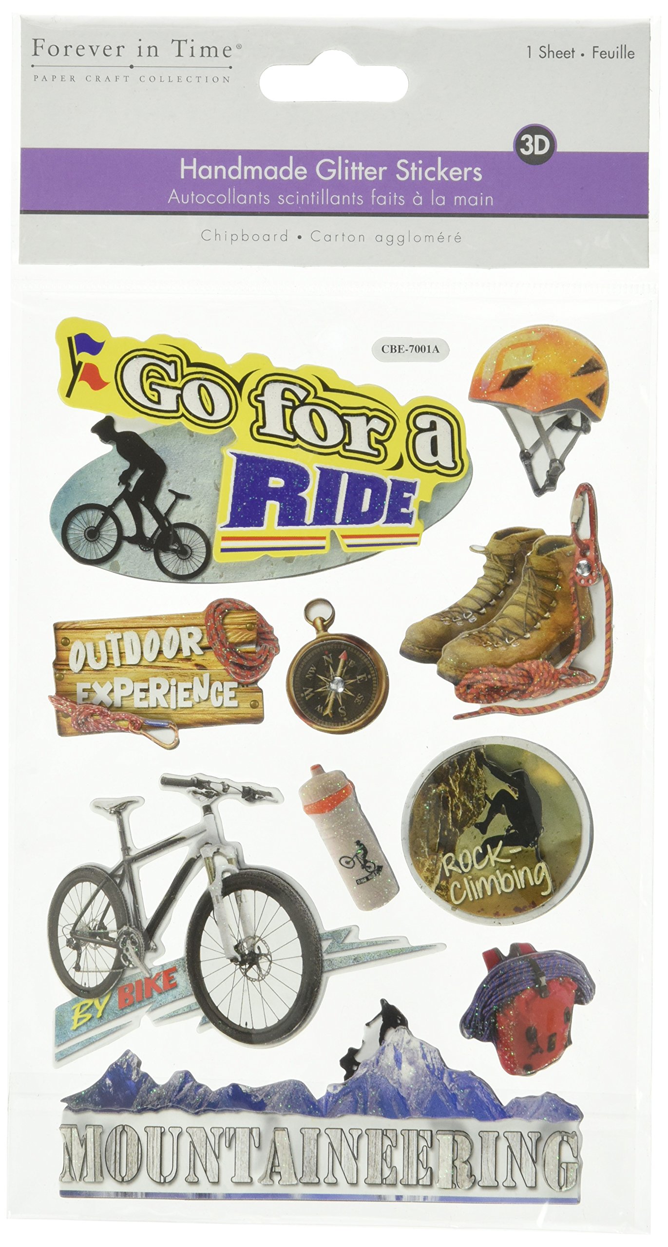 Multicraft Imports Collerettes multicraft aggloméré Stickers-Go Paillettes pour Un Ride, d'autres, Multicolore