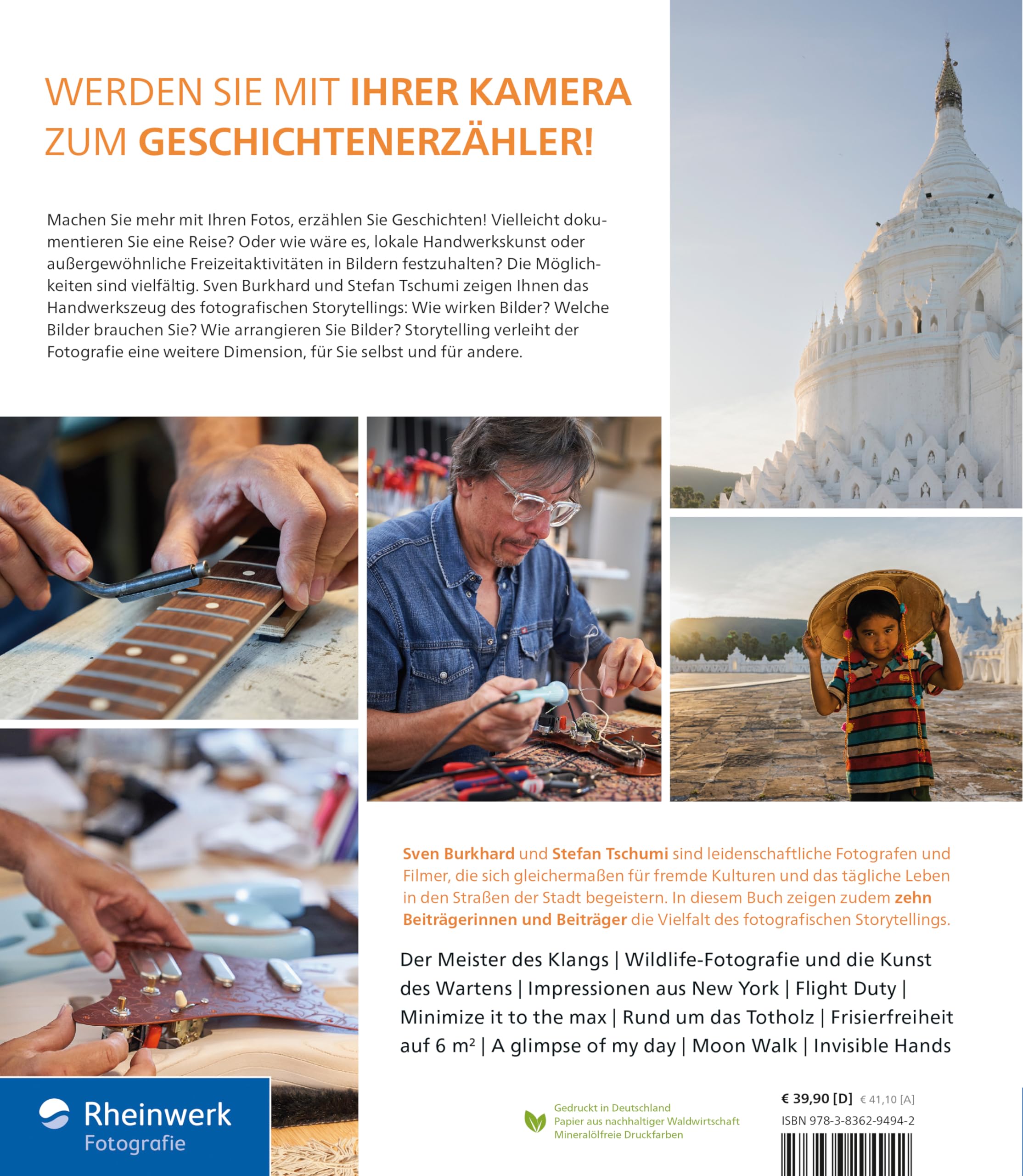 Fotografisches Storytelling: So erzählen Sie visuelle Geschichten. Bildreportagen finden, planen und durchführen. Mit vielen Beispielen