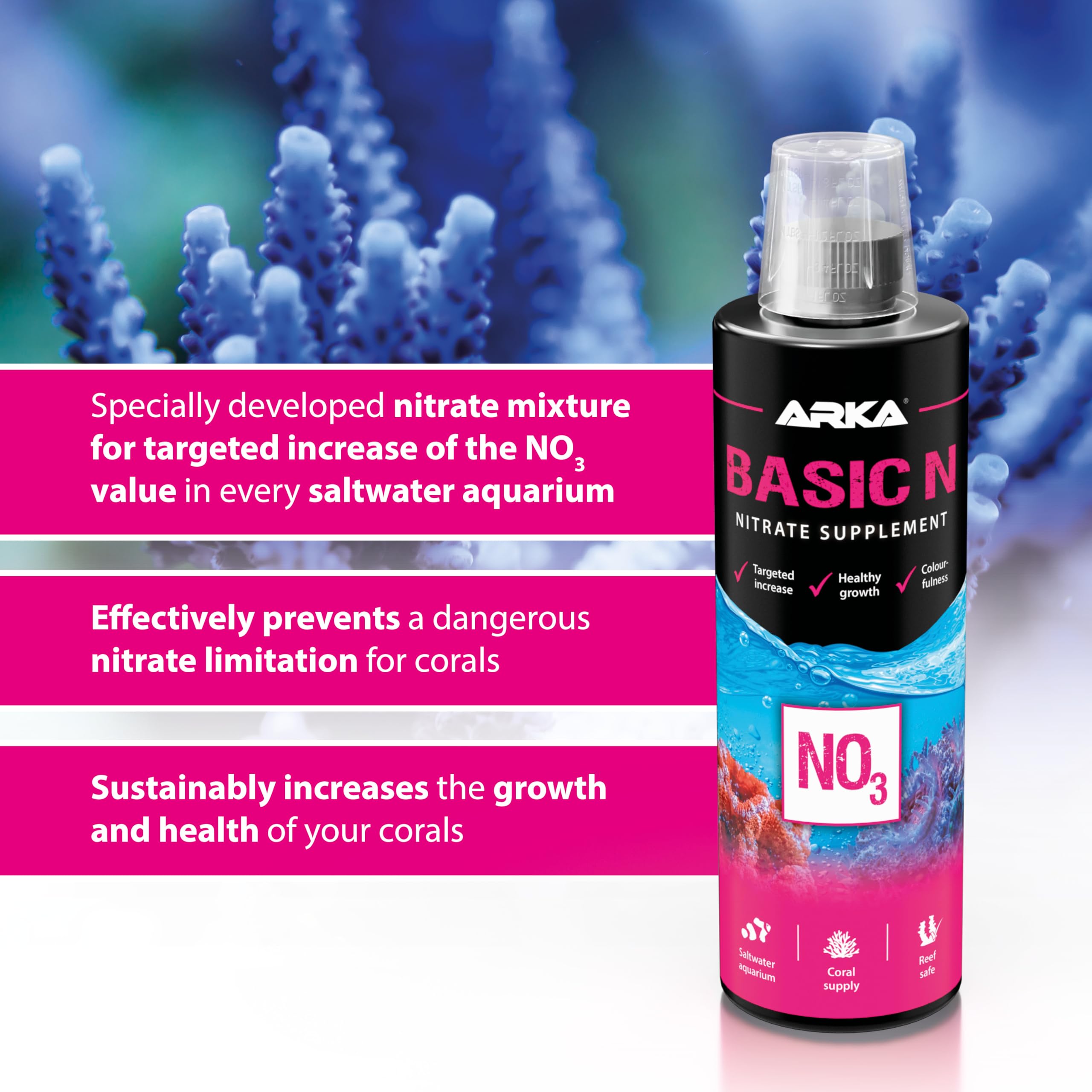 ARKA - Basic N - Nitrate Increase (118ml.), multicolor, 4oz (118ml) - Image 4