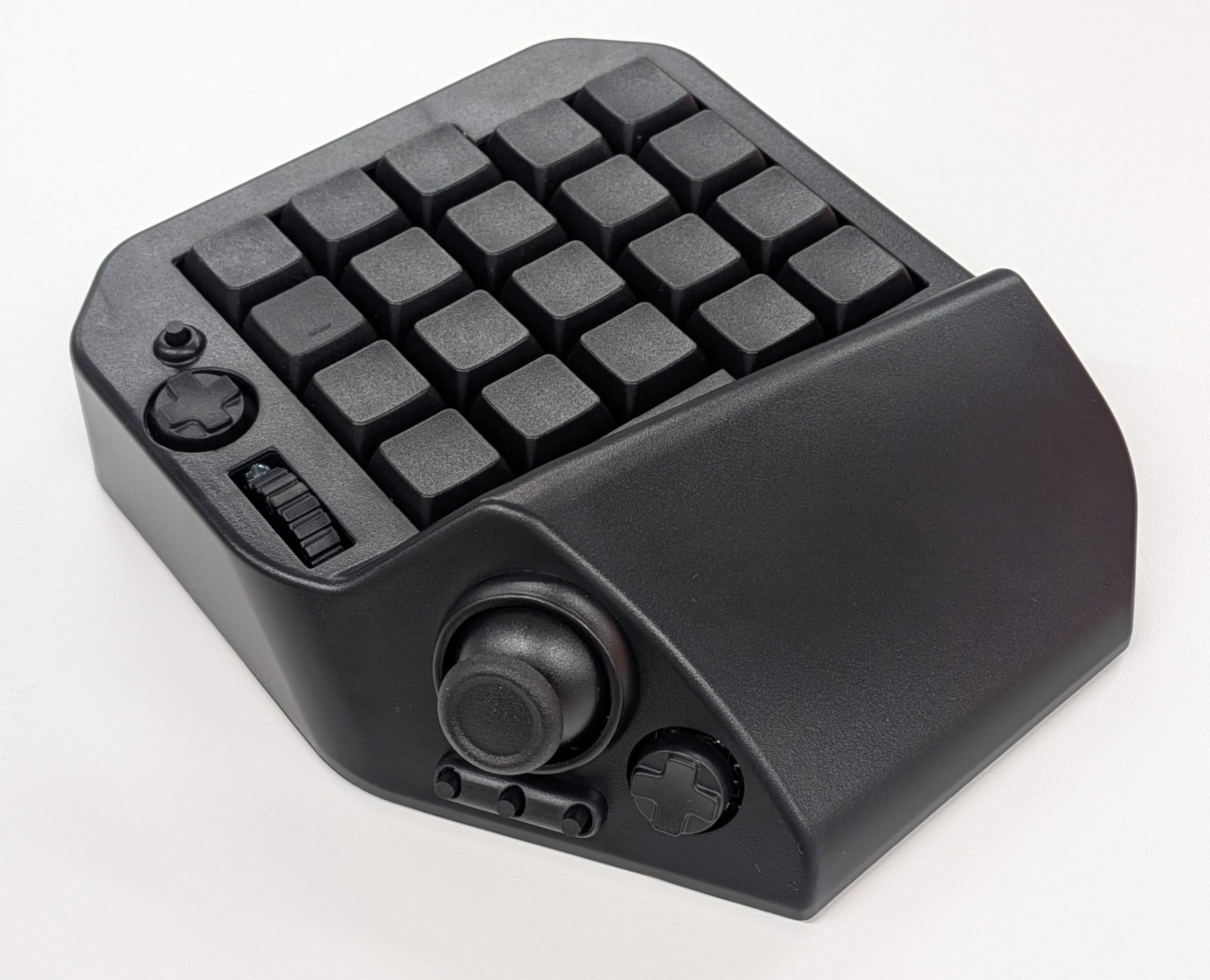 MH-Delta 左手デバイス ゲーミングキーボード All Black Amazon | [MH-Device] 左利き用MH-Delta ジョイスティック・ホイール