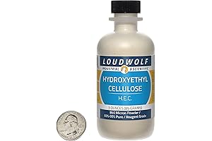 Hydroxyethyl Cellulose/Fine Powder / Reagent/Food Grade/3 Ounces