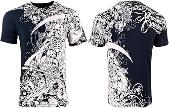Xtreme Couture by Affliction Men's T-Shirt Dark Hallucination Black 3XL