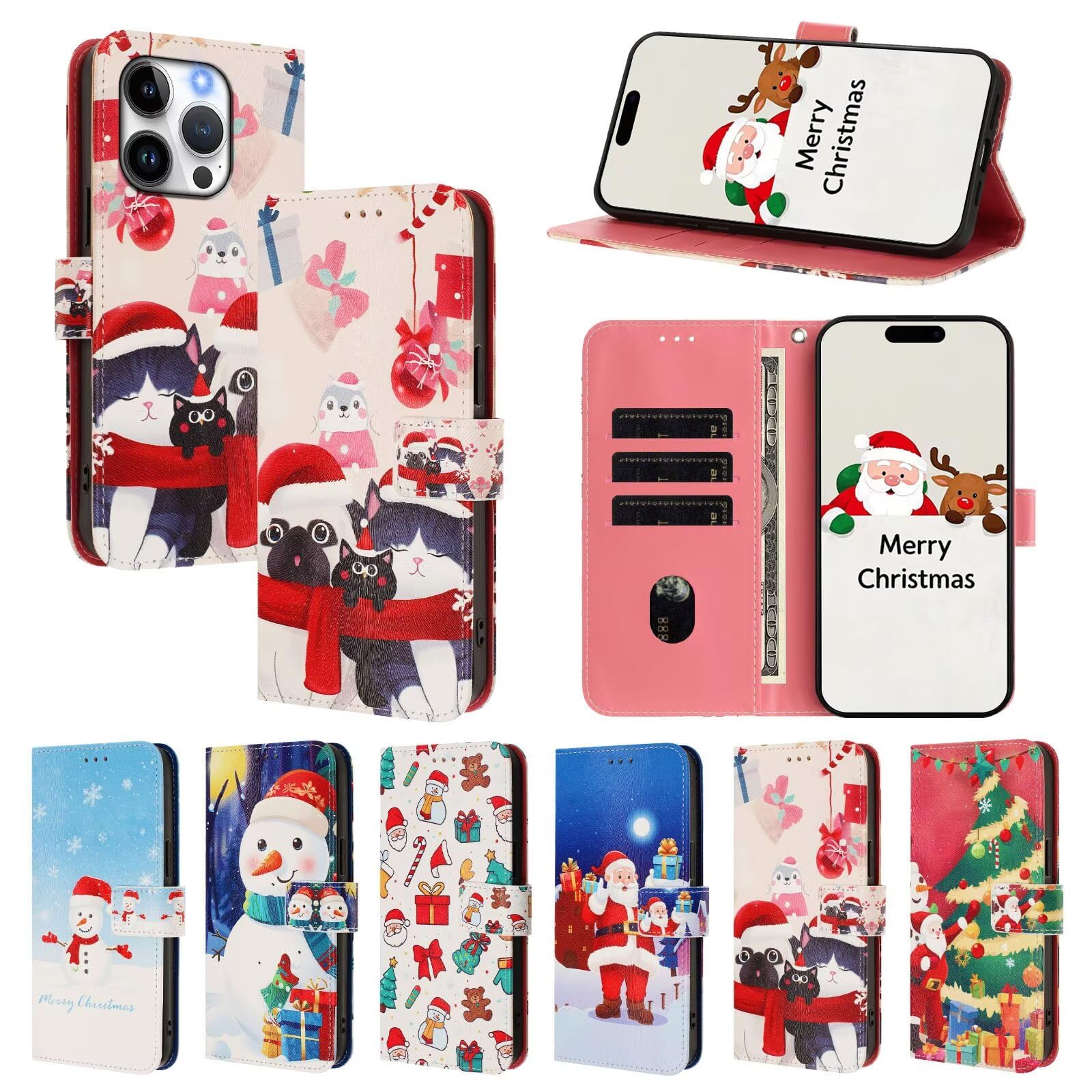 PEIYE Cover Portafoglio Per Oppo Reno 13F (4G/5G) – Pelle Sintetica Con RFID, Cinturino E Supporto – Blu - 2