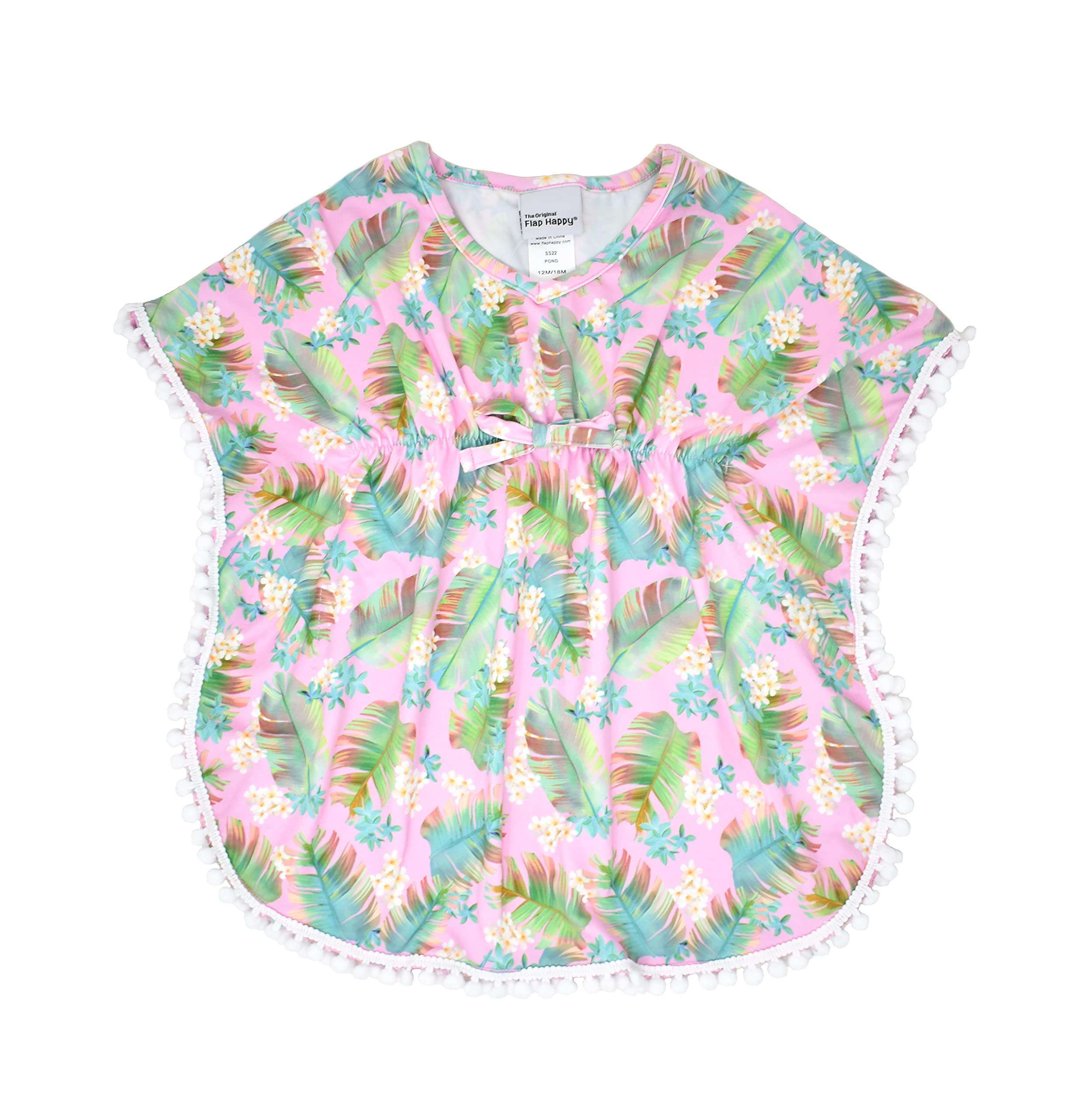 Flap Happy Girls' UPF 50+ Kaia Beach Swim Cover-up