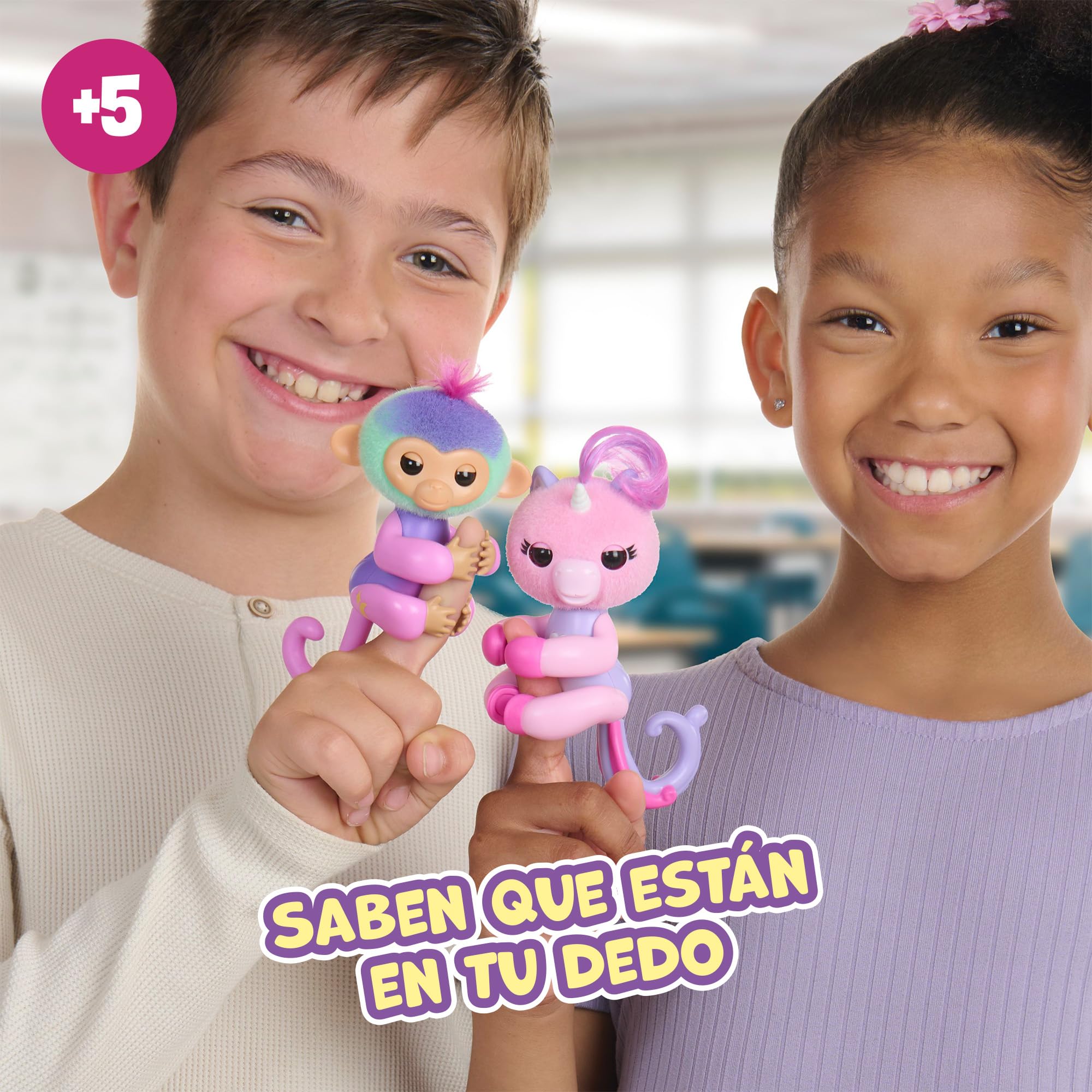 Fingerlings Magiczne Kolory Zabawka, Wielobarwny (Bizak 61853181-1)