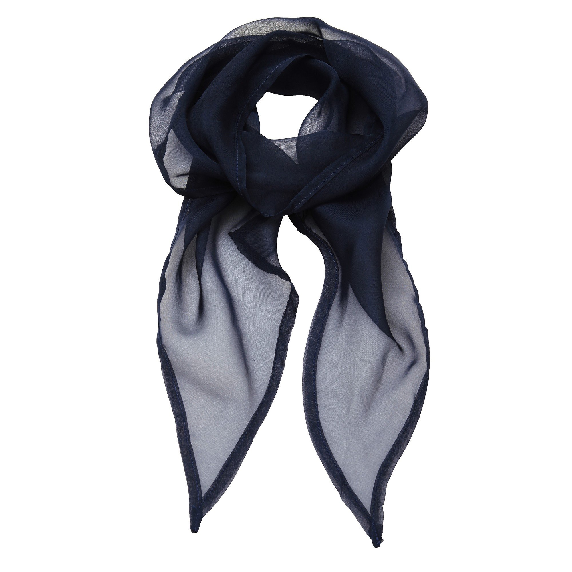 Premier Ladies/Womens Work Chiffon Formal Scarf (One Size) (Navy)