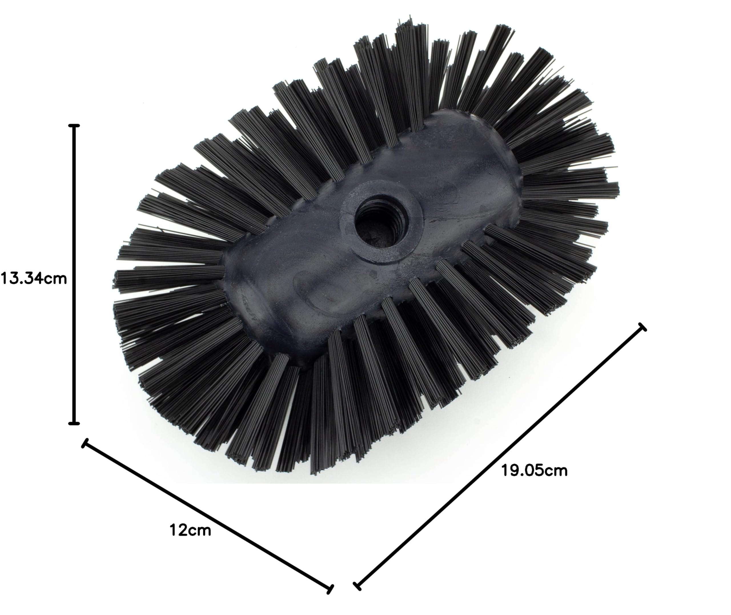 Carlisle Paddles Cepillo para hervidor, Negro