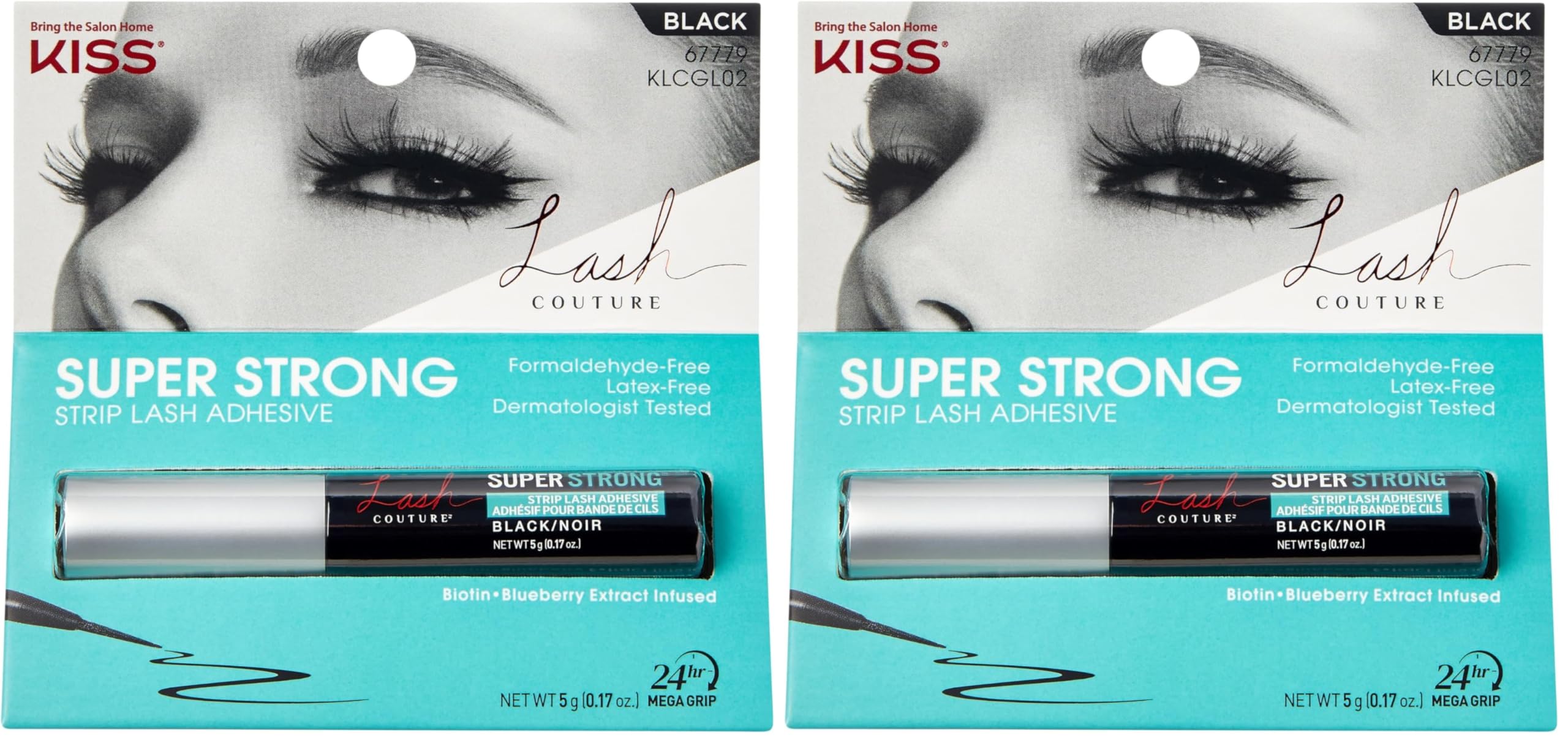 Kiss Lash Couture Glue (Packung mit 2)