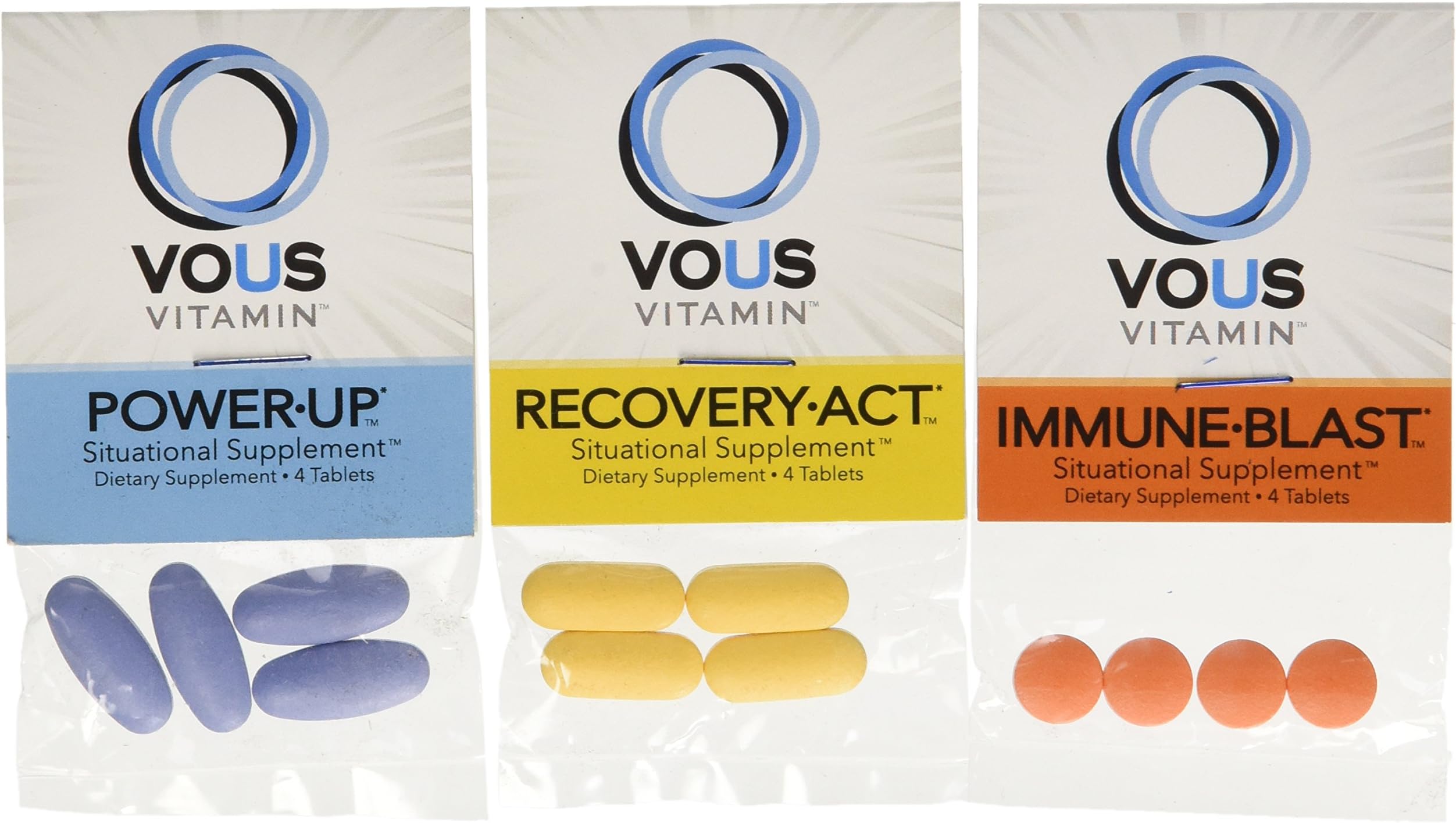 Vous Vitamin Situational Supplement Survival Pack