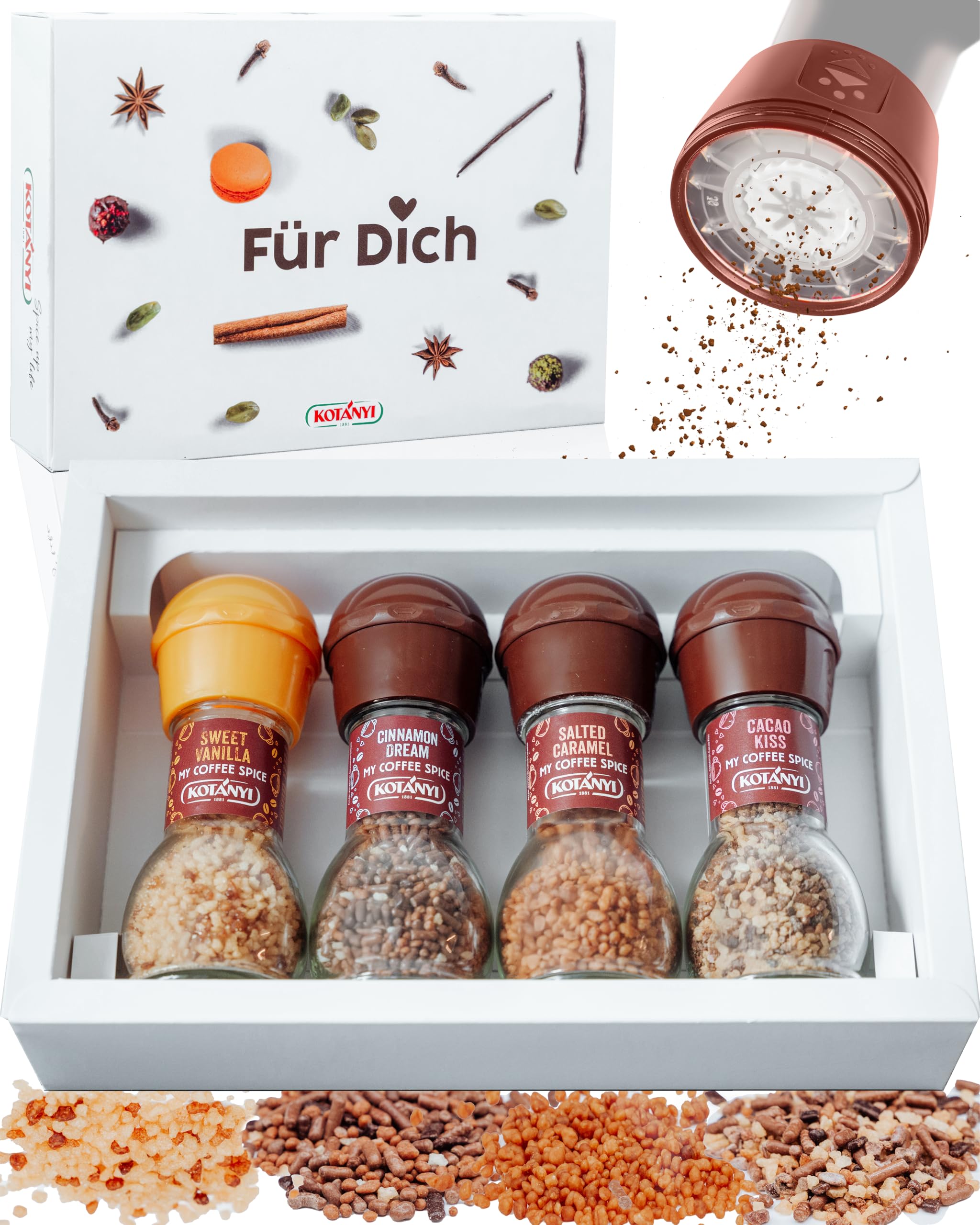 Kotányi Für Dich Gewürze Geschenkset | Ideal als Vatertagsgeschenk für Papa | Perfektes Mitbringsel & Einzugsgeschenk fü