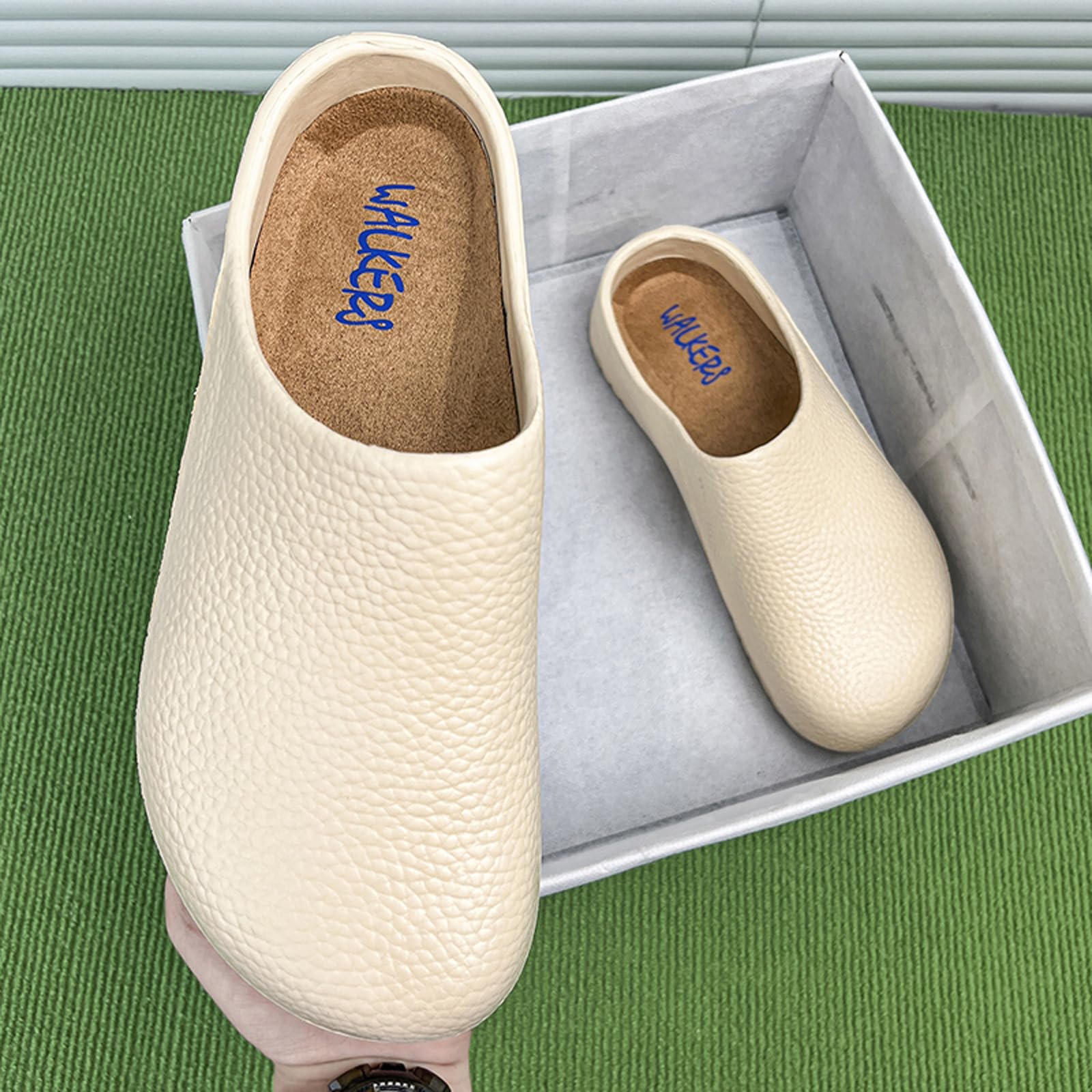 FLIOZY Sabots de Cuisine Antidérapants pour Hommes et Femmes – Chaussures de Travail Légères EVA Imperméables, Sabots de Jardinage, Infirmière et Hôpital