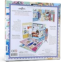 Vista 2 de eeBoo Conjunto Reutilizable de Muñecas de Papel de Músico y Artista