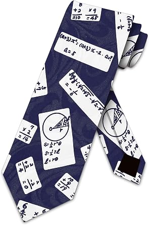 Steven Harris Math Ties Teacher Neckties Equations tie Mens Neck Tie