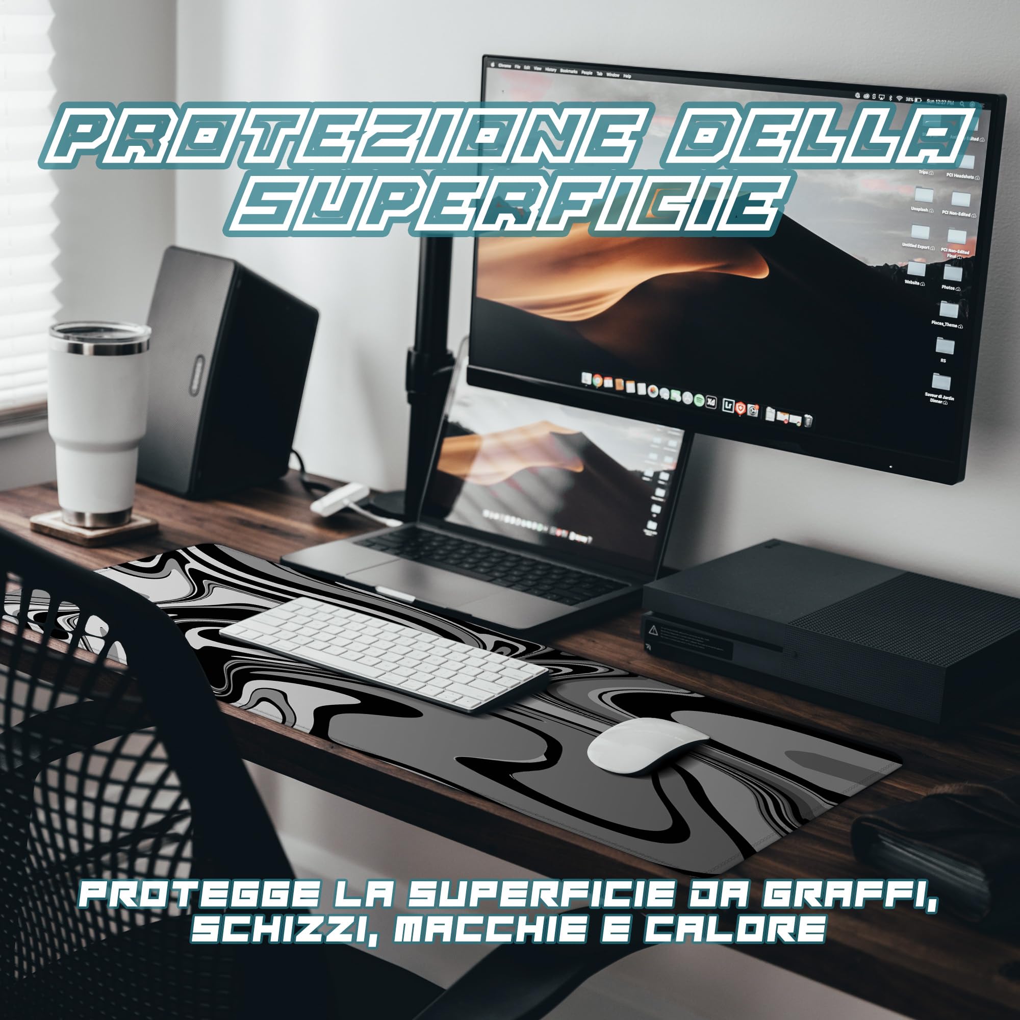 Tappetino Da Scrivania Grande Call Of Duty Warzone - Impermeabile E Antiscivolo - XGZ