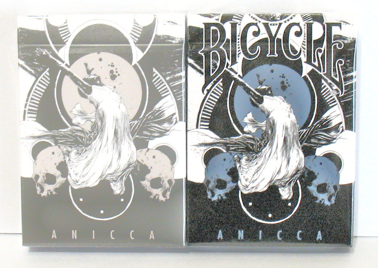 Amazon.co.jp: Anicca & Bicycle Anicca メタリックブルー トランプ 2