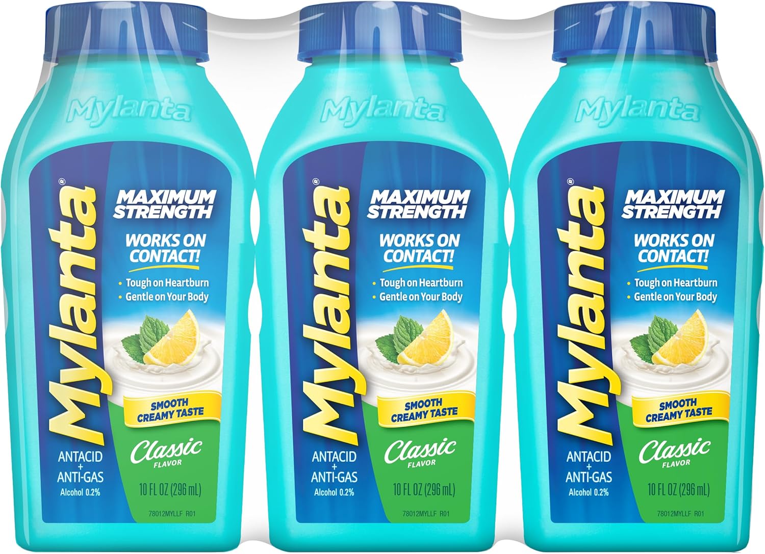 Mylanta Antacid and AntiGas, Maximum Strength Formula for